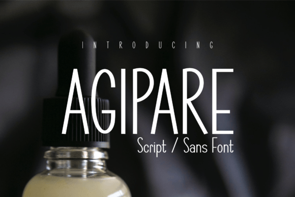 Agipare: The Bold Handwritten Typeface for Strong Brand Identity