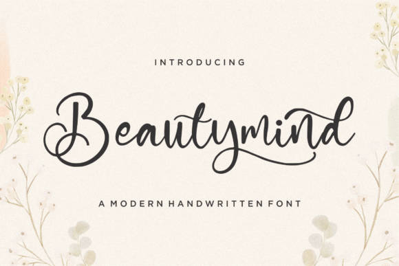 Beautymind: A Modern Handwritten Font for Editorial Identity