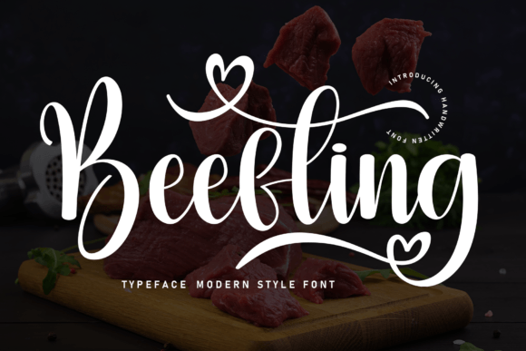 Beefting: The Handwritten Typeface That Elevates Campaign Creativity