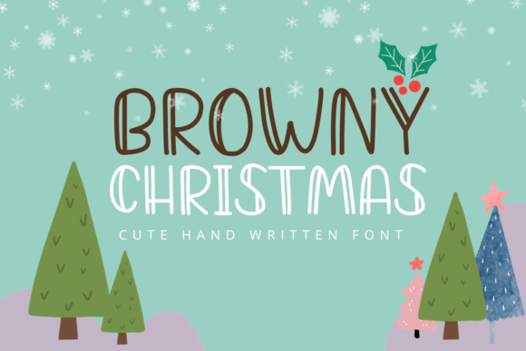 Browny: The Handwritten Typeface for Authentic Editorial Design