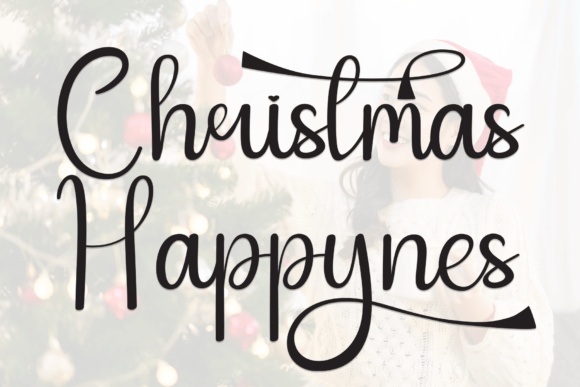 Christmas Happynes: The Perfect Handwritten Typeface for Festive Web Design