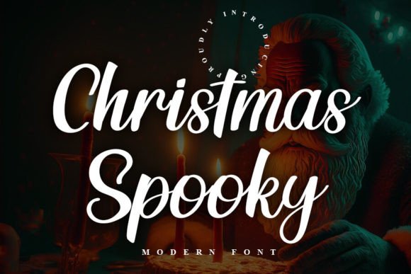 Christmas Spooky: The Perfect Handwritten Typeface for Seasonal Crafts