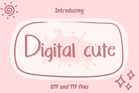 Digital Cute: The Perfect Typeface for Playful Brand Identity