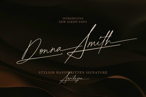 Donna Smith: The Script Font That Elevates Digital Branding