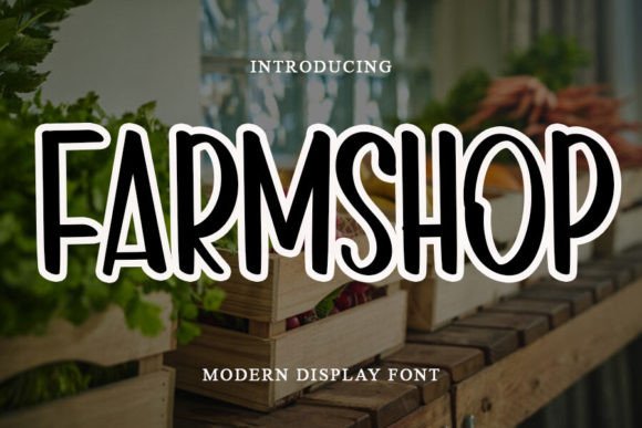 Farmshop: A Handwritten Typeface for Elegant Editorial Design