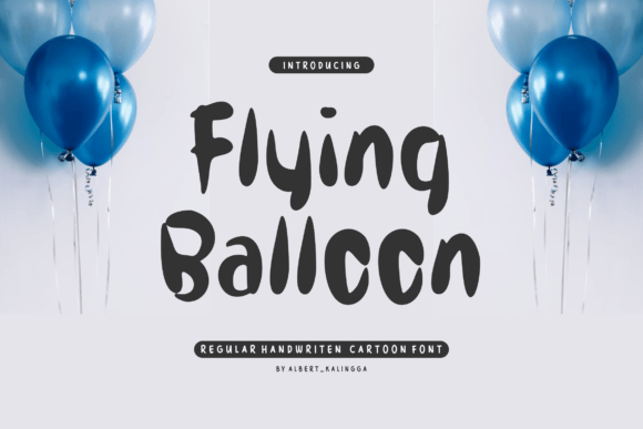 Flying Balloon: A Modern Script Amp for Editorial Design