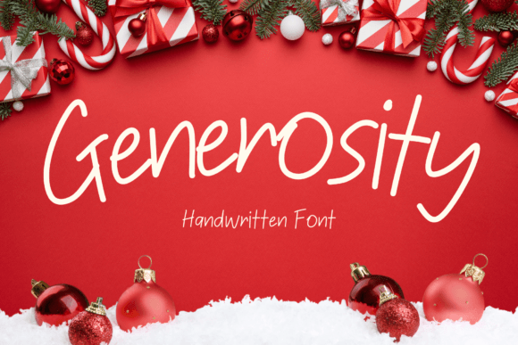Generosity: The Handwritten Typeface That Elevates Editorial Design