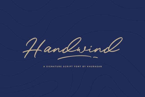 Handwind: The Elegant Script Typeface for Handmade Brands