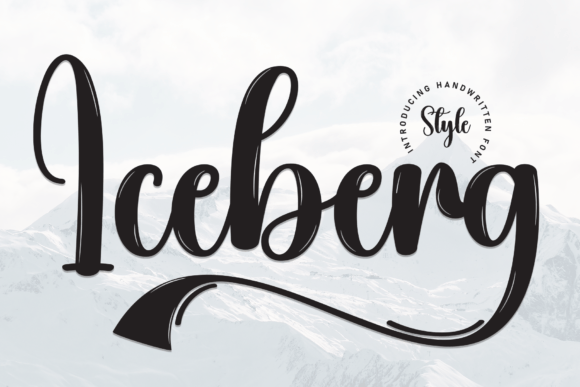 Iceberg Font Review: A Cool Handwritten Typeface for Modern Web Design