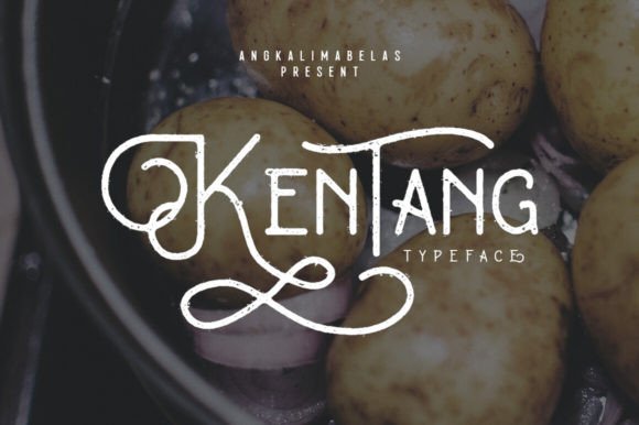 Kentang: The Modern Handdrawn Typeface for Campaigns That Stand Out
