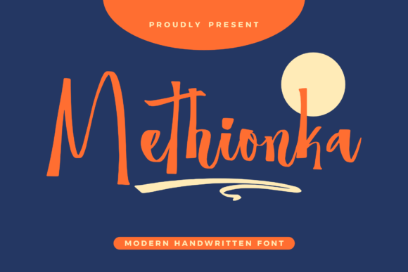 Methionka: A Modern Handwritten Typeface for Digital Branding