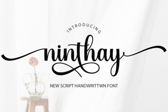 Ninthay: A Modern Script Amp Typeface for Campaign Design
