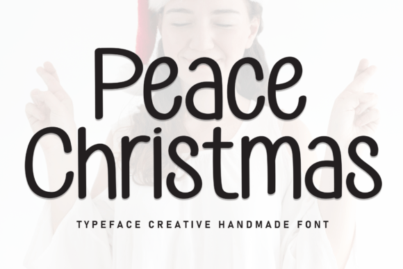 Peace Christmas: The Handwritten Typeface for Festive Web Design