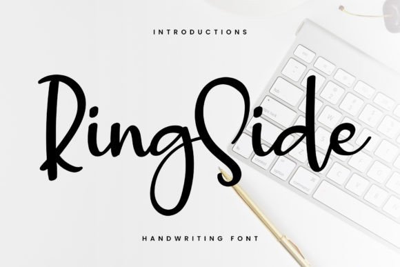 Ringside: The Handwritten Typeface That Elevates Campaign Visuals