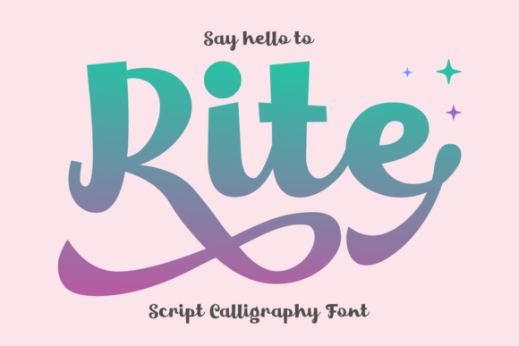 Rite Font Review: A Bold Script for Standout Branding