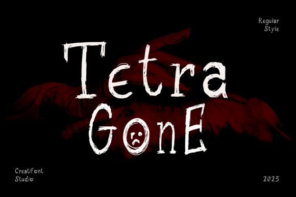 Tetragone: A Handwritten Horror Typeface for Editorial Design
