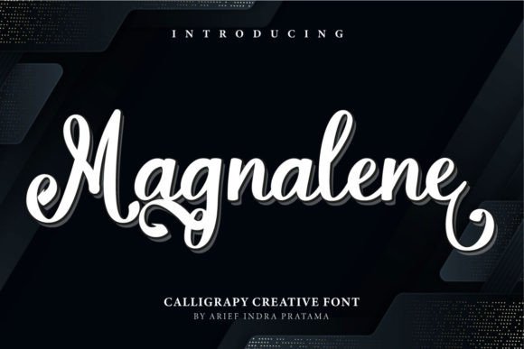 Why Magnalene is the Perfect Script Font for Editorial Design