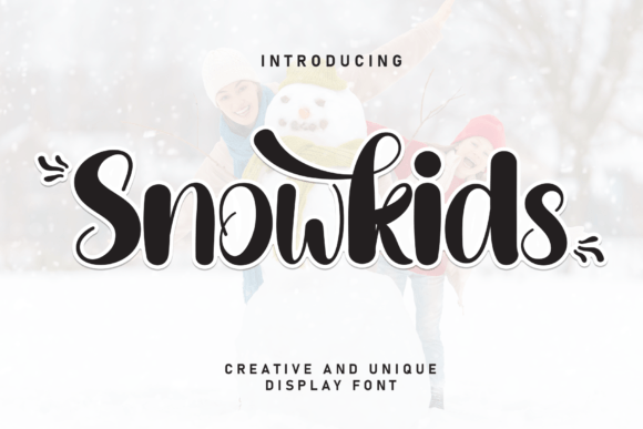 Why Snowkids Is the Perfect Handwritten Font for Editorial Design