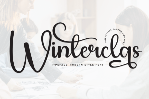 Winterclas: The Handwritten Typeface That Elevates Campaign Visuals